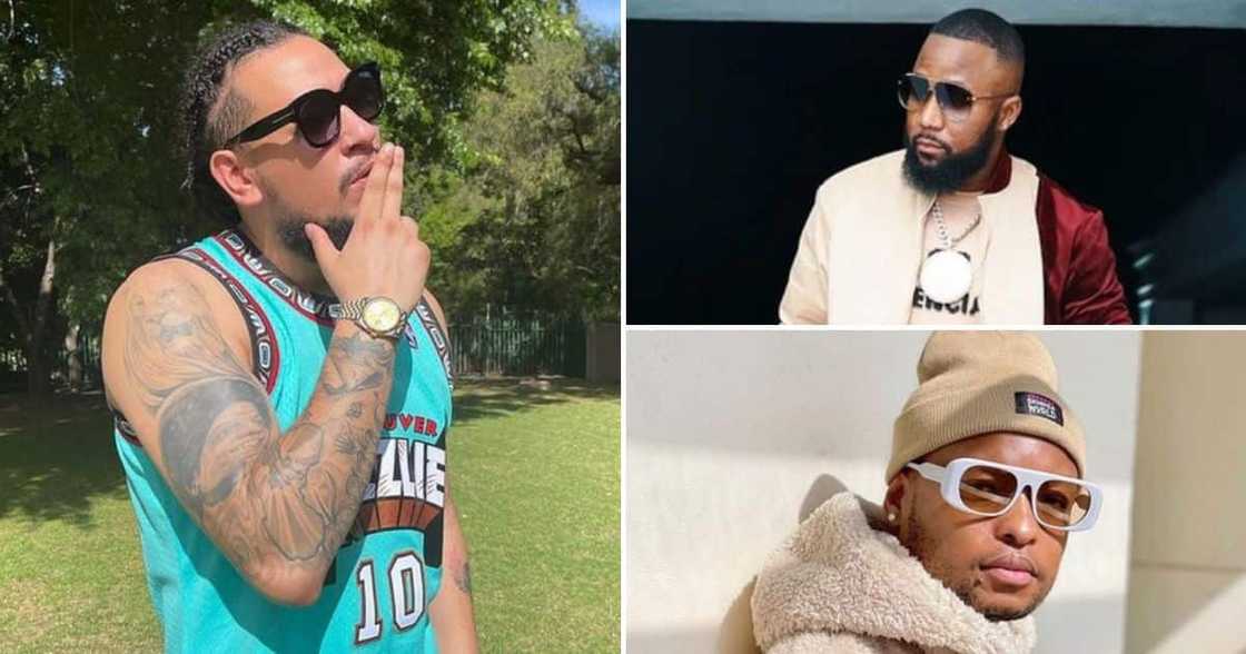 AKA, Cassper Nyovest and K.O are top Mzansi rappers AKA, Cassper Nyovest and K.O are top Mzansi rappers