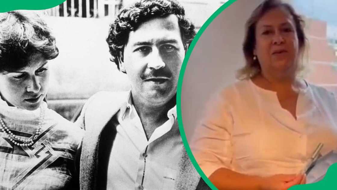 Late Pablo Escobar and his wife, Maria Victoria Henao