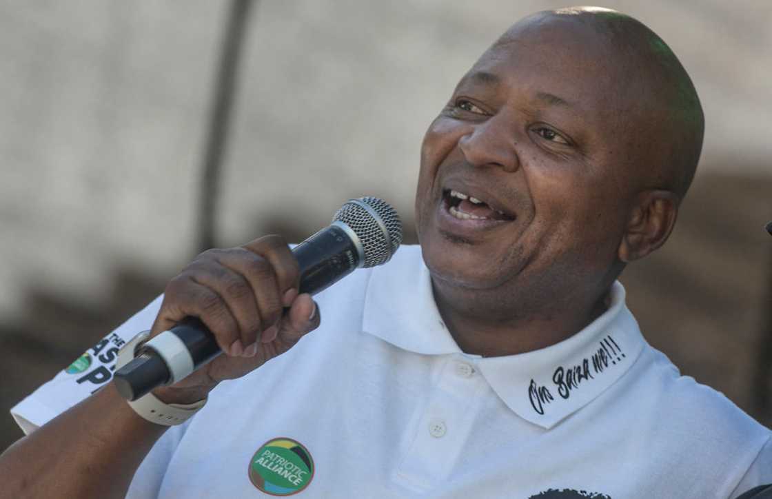 Sol Phenduka questioned Kenny Kunene's credibility. Sol Phenduka questioned Kenny Kunene's credibility.