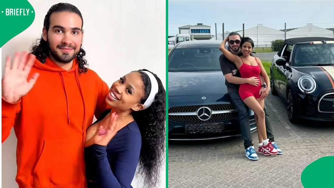 A Persian-Russian man shared his love story with his Xhosa woman in a TikTok video.