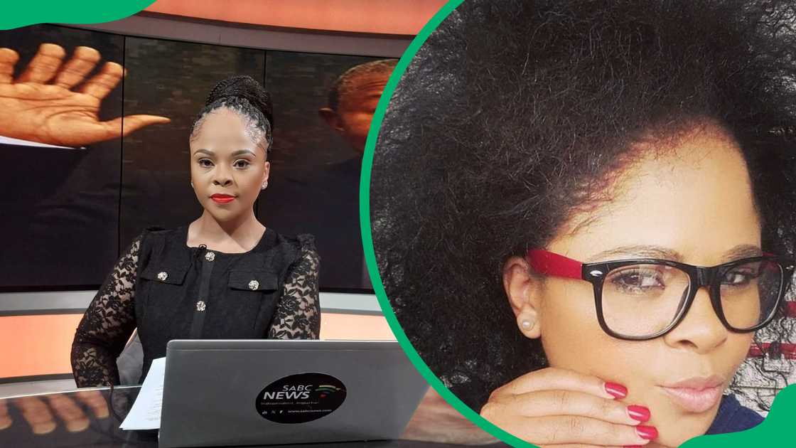 Chriselda Lewis at SABC News Chriselda Lewis at SABC News