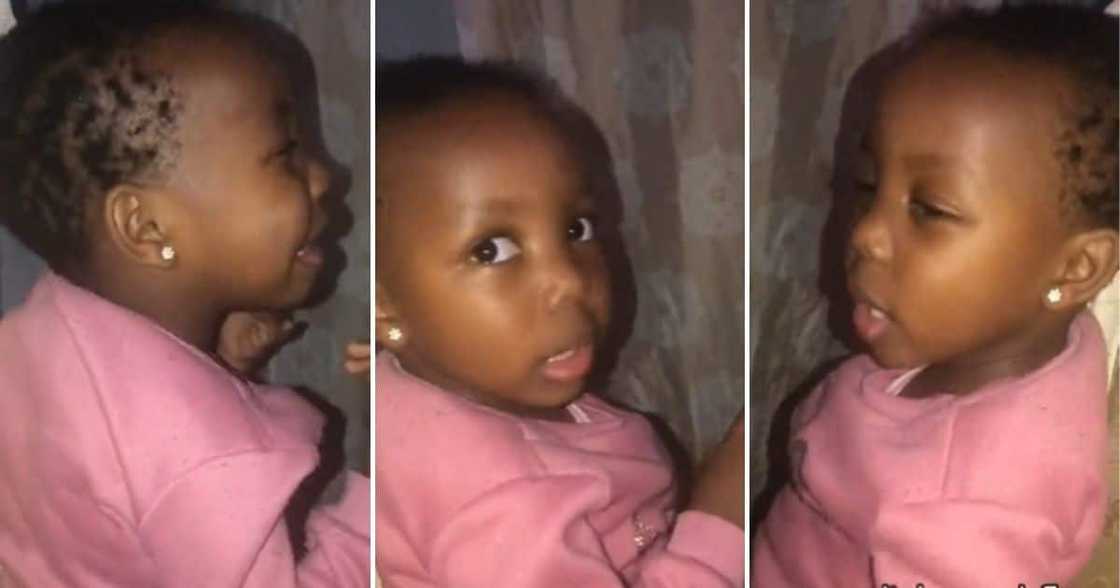 A little girl refuses to go to sleep. A little girl refuses to go to sleep.