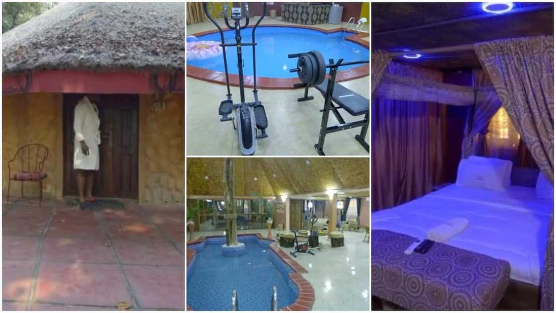 The house has an indoor swimming pool. The house has an indoor swimming pool.