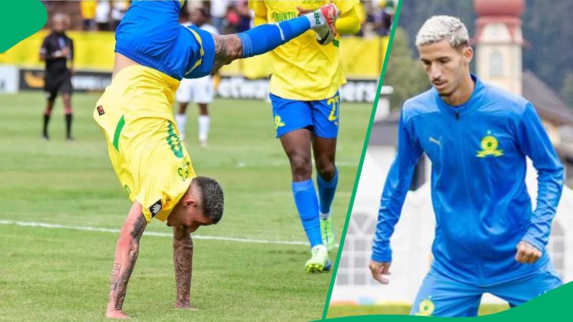 Arthur Sales has scored three goals for Mamelodi Sundonwns. Arthur Sales has scored three goals for Mamelodi Sundonwns.