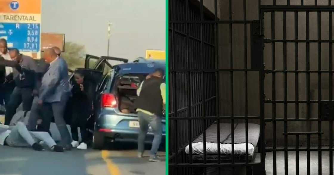 The eight VIP protection officers responsible for the brutal N1 assault have spent a night in jail The eight VIP protection officers responsible for the brutal N1 assault have spent a night in jail