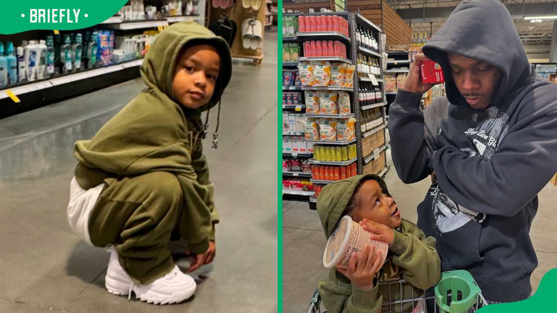 DaBaby and his daughter DaBaby and his daughter