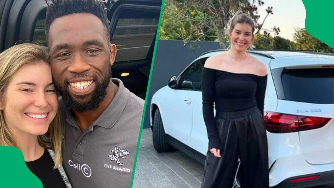 Rachel Kolisi back in SA with Siya Kolisi