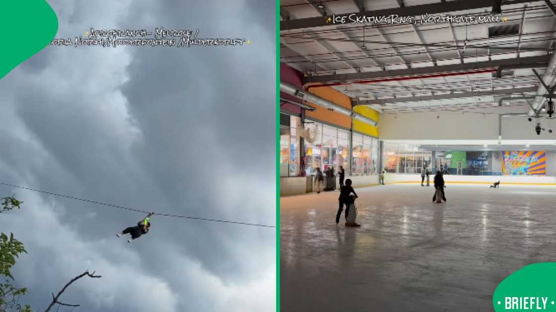 The visual on the right captured an ice skating moment The visual on the right captured an ice skating moment