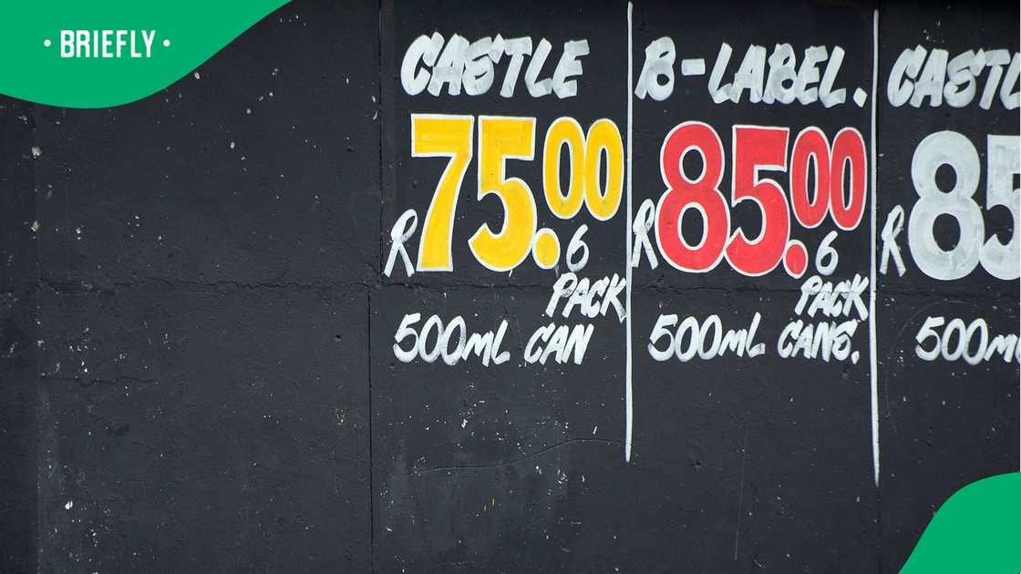 A liquor trader in Gauteng A liquor trader in Gauteng
