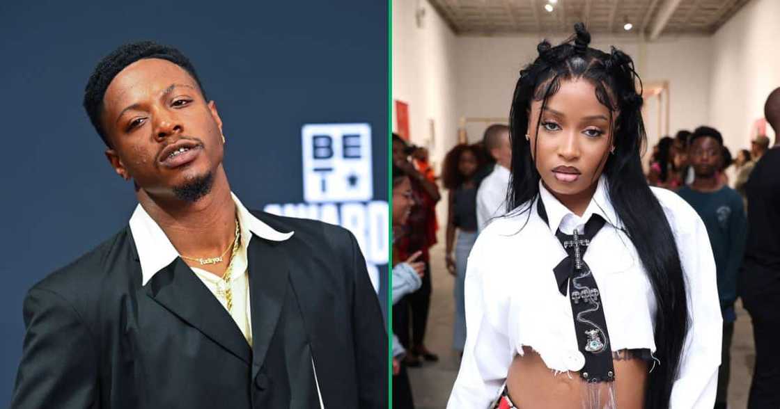 Uncle Waffles vibes with Joey Bada$s Uncle Waffles vibes with Joey Bada$s