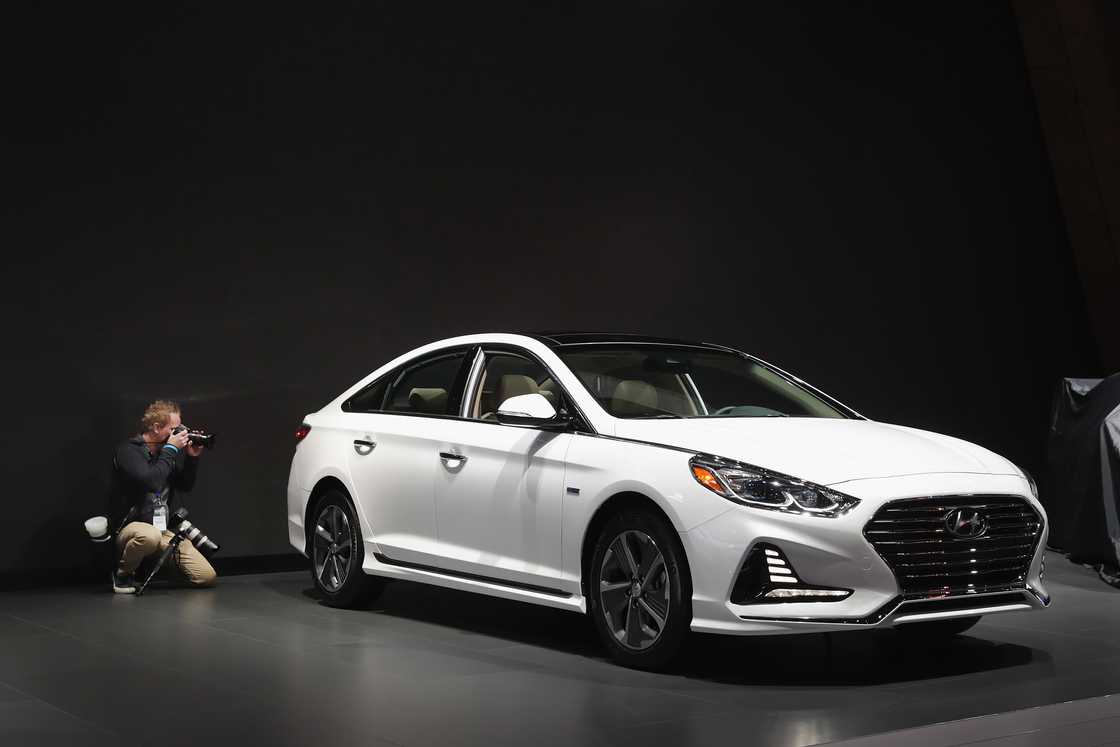 A 2019 Sonata Hybrid in Chicago, Illinois