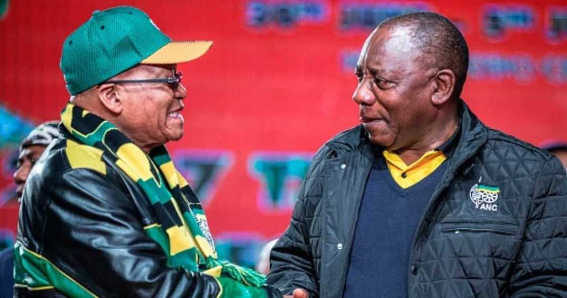 Ramaphosa and Zuma spark heated debate Ramaphosa and Zuma spark heated debate