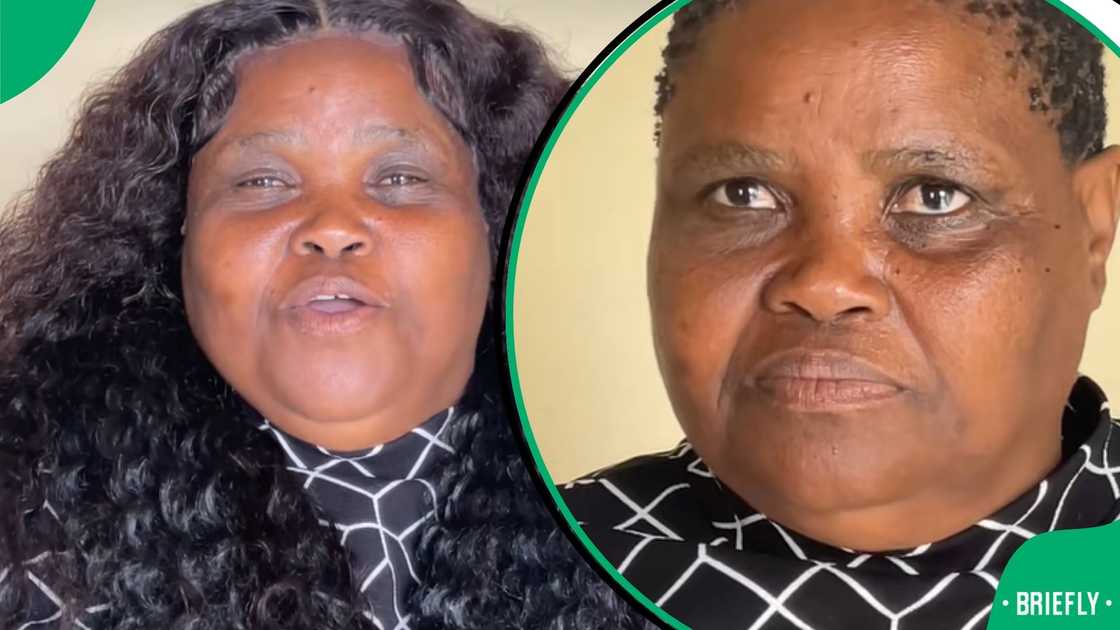 Daughter does mom's makeover