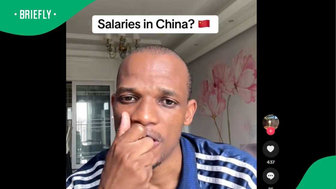 A man went viral on TikTok. A man went viral on TikTok.