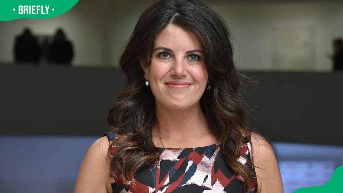 Monica Lewinsky attending an event at the Solomon R. Guggenheim Museum