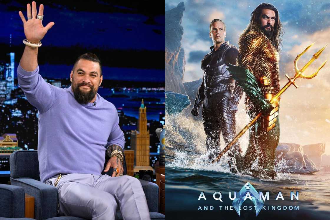 Jason Momoa on The Tonight Show and Aquaman and the Lost Kingdom's cover