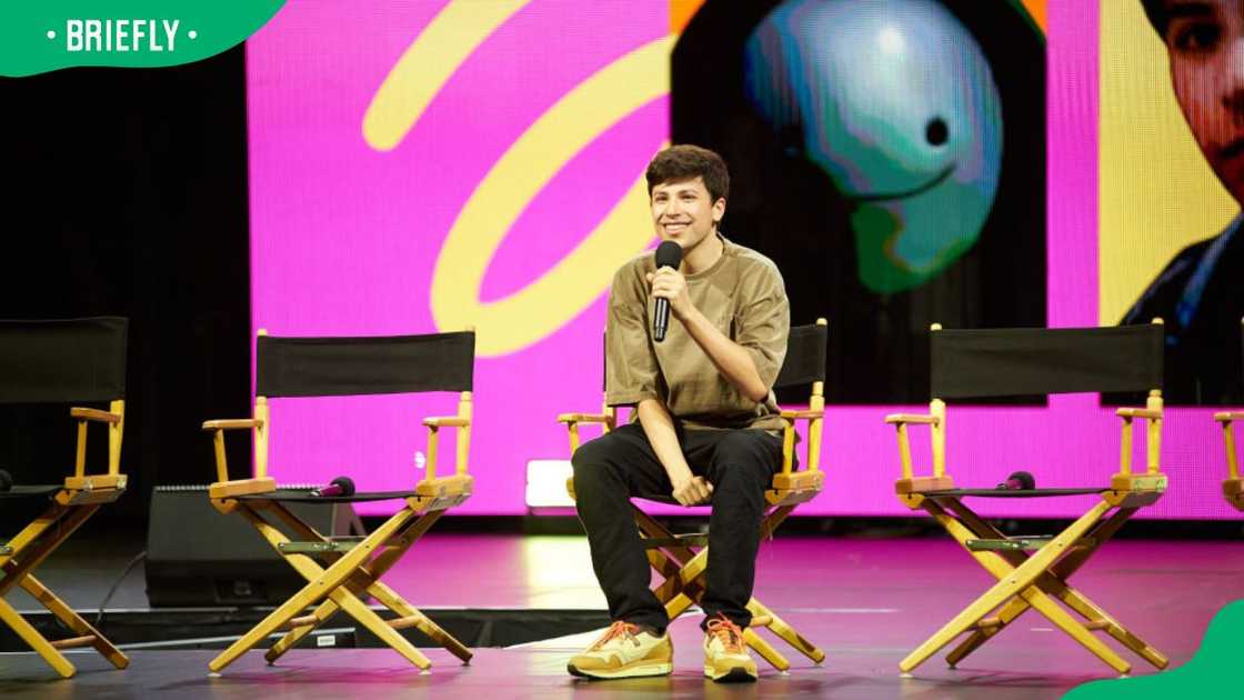 GeorgeNotFound at VidCon 2023 GeorgeNotFound at VidCon 2023