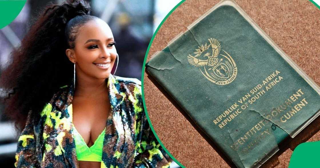 Boity Thulo complained about letting go of her green ID book Boity Thulo complained about letting go of her green ID book