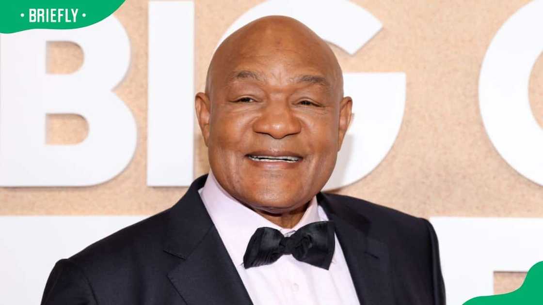 George Foreman attending the premiere of Big George Foreman George Foreman attending the premiere of Big George Foreman