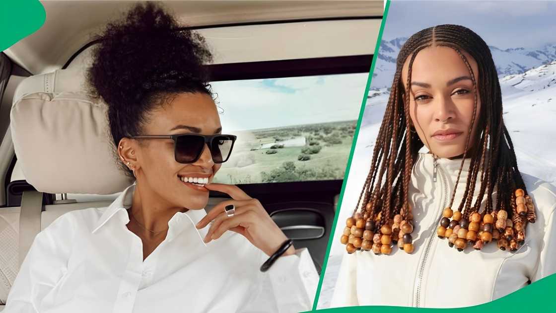 Pearl Thusi's picture causes a stir