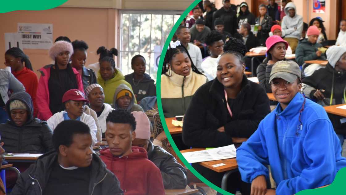 CJC students attending workshops CJC students attending workshops