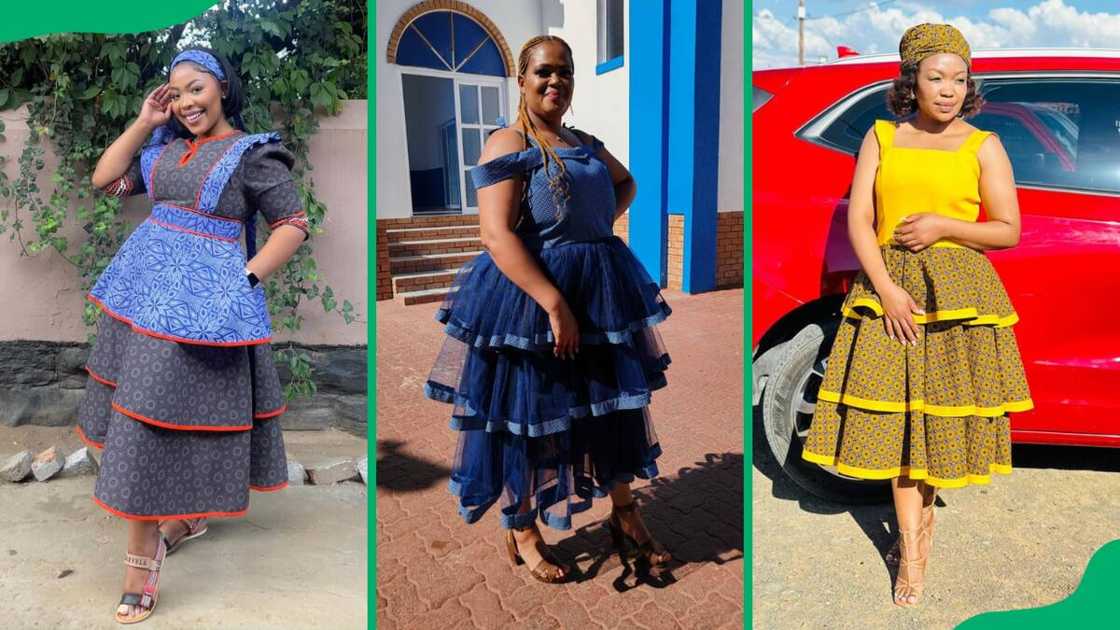 Shweshwe traditional dresses Shweshwe traditional dresses