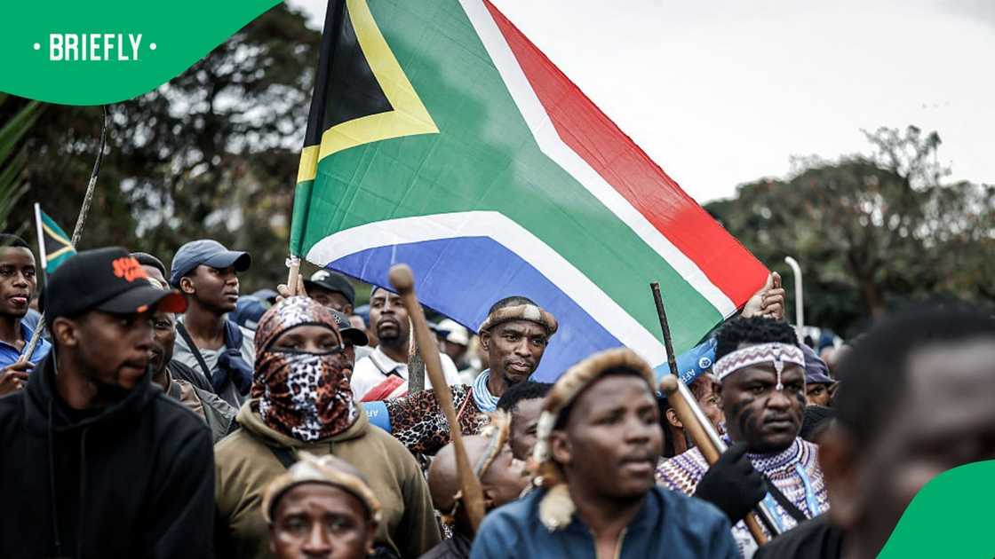 An informal trader in KwaZulu-Natal said he supported the protests because undocumented foreign nationals sell using unfair prices