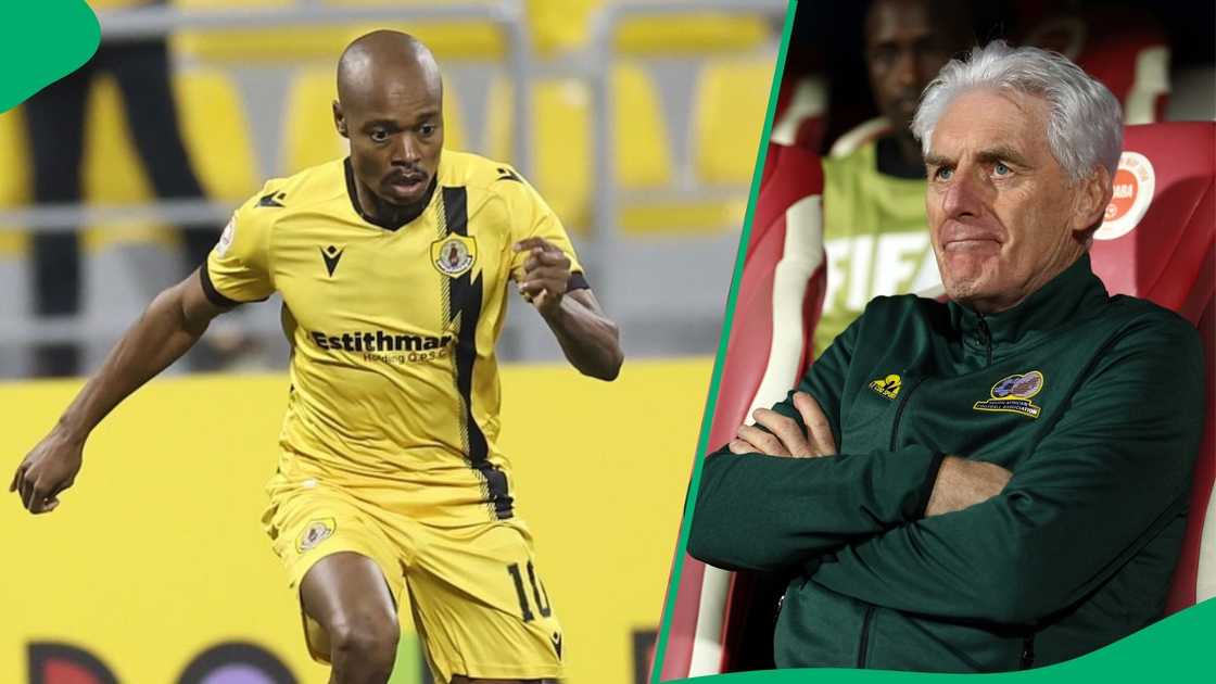 Midfielder Percy Tau has pleased Bafana coach Hugo Broos. Midfielder Percy Tau has pleased Bafana coach Hugo Broos.