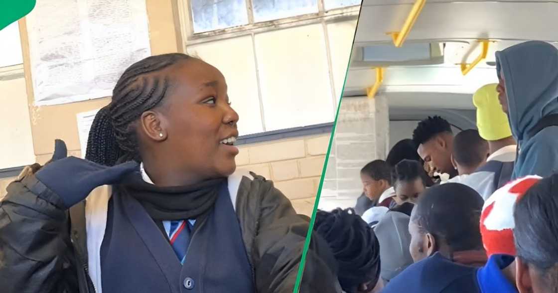 Lady falls for stranger on bus Lady falls for stranger on bus