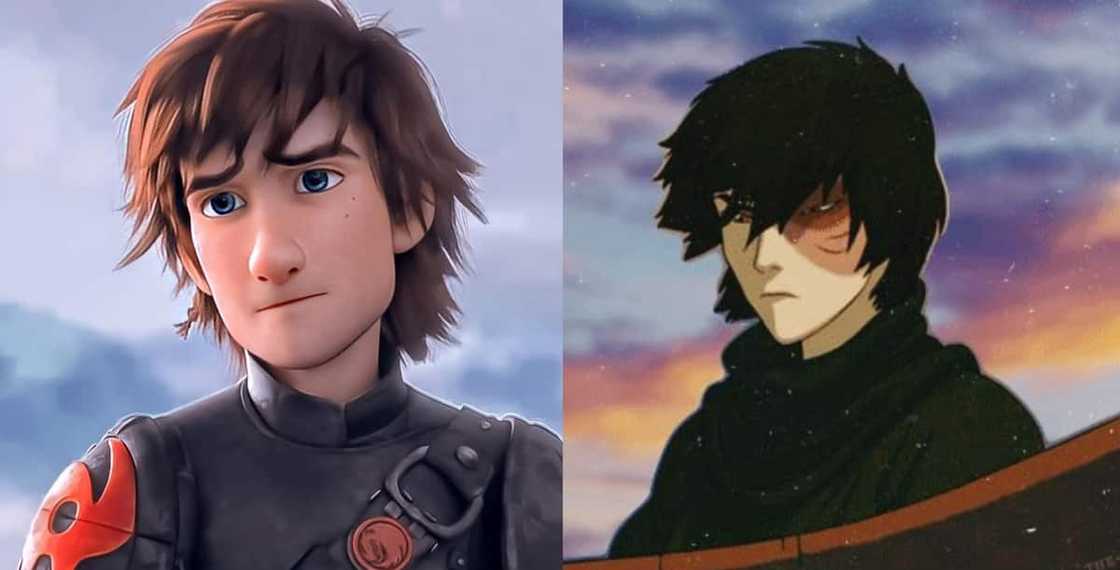 Hiccup and Prince Zuko Hiccup and Prince Zuko