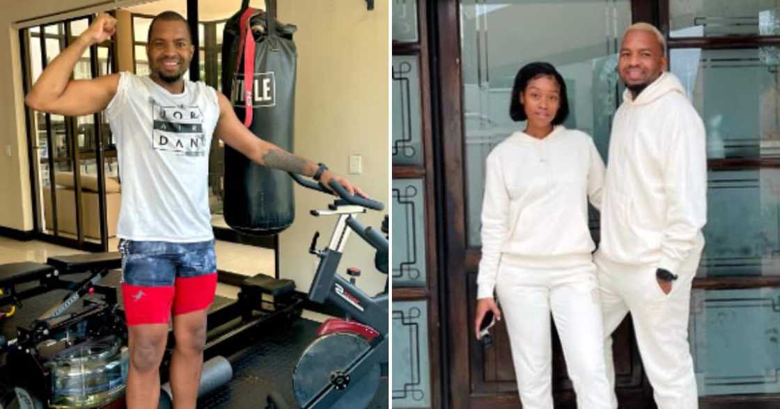 Itu Khune showed how he and Sphe have been working out