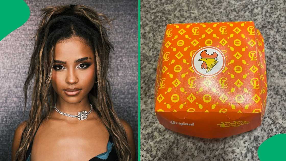 Tyla couldn't resist the Chicken Licken craving Tyla couldn't resist the Chicken Licken craving