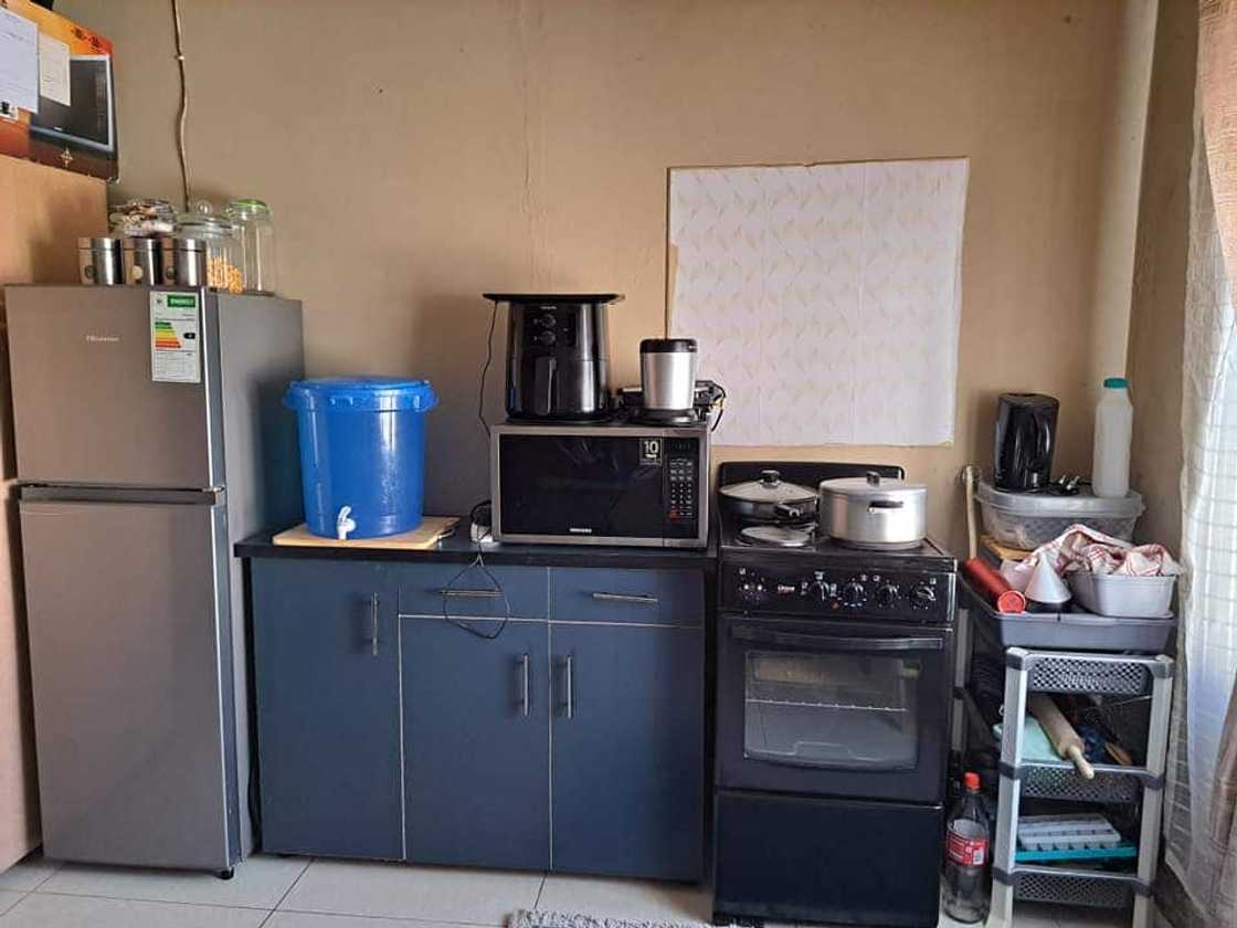 Unemployed woman shares how she furnished her home.