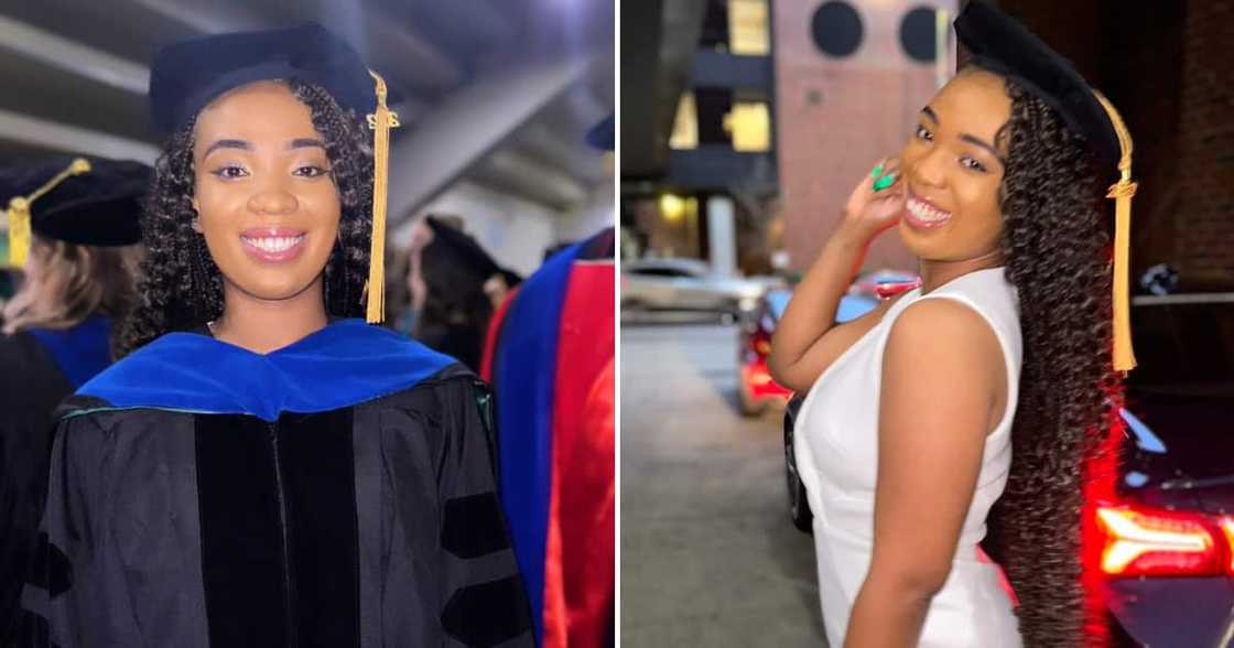 A young woman who bagged her PhD and is now a researcher at Yale A young woman who bagged her PhD and is now a researcher at Yale