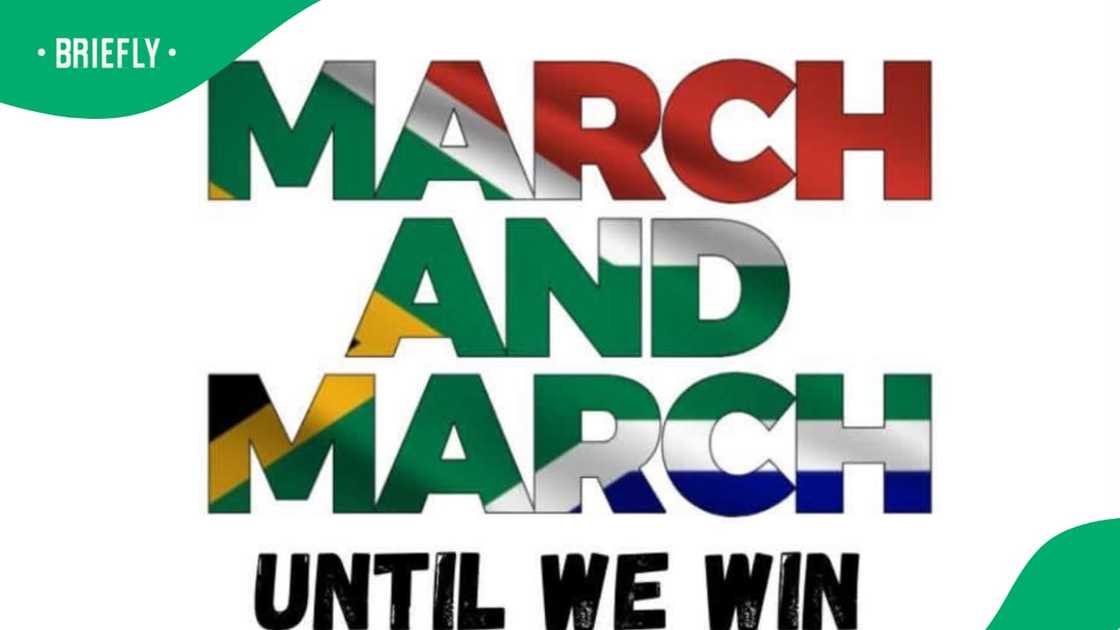 Supporters call for the June 30 march to proceed