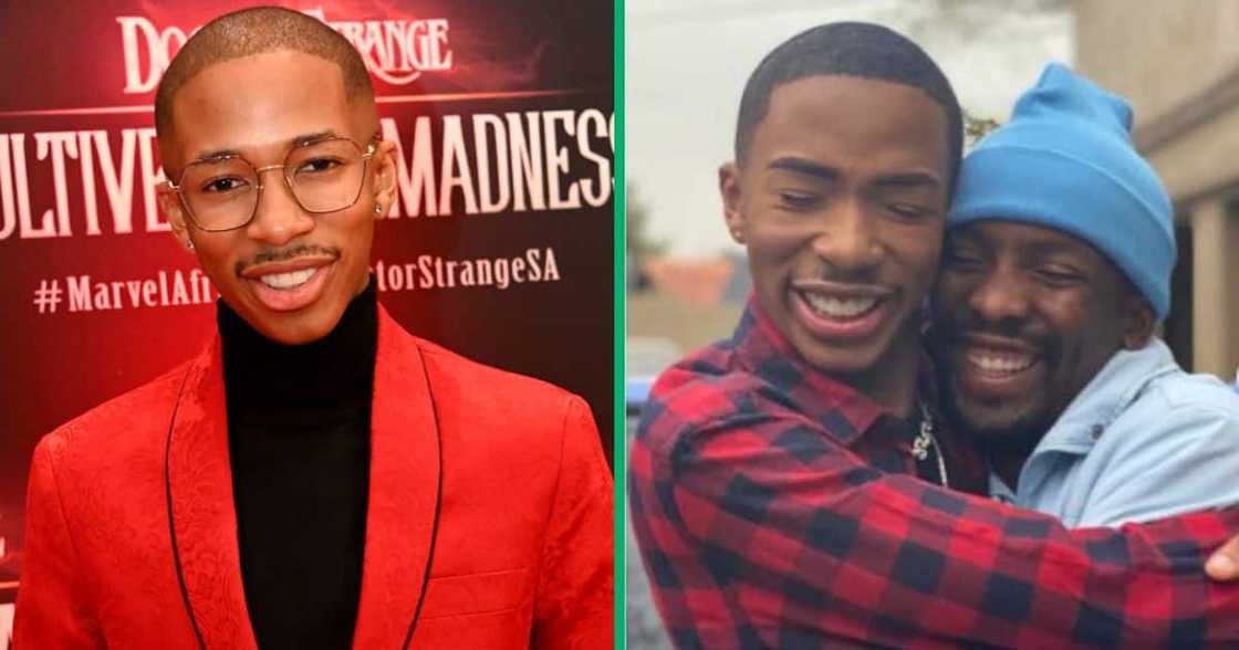 Lasizwe Dambuza bought a new Volvo and showed his brother Lungile Lasizwe Dambuza bought a new Volvo and showed his brother Lungile