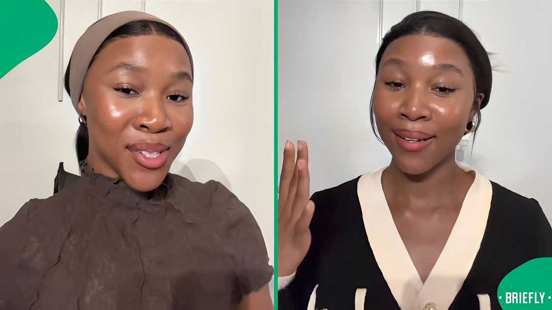 A woman shared a smelly feet and cracked heels remedy in a TikTok video. A woman shared a smelly feet and cracked heels remedy in a TikTok video.