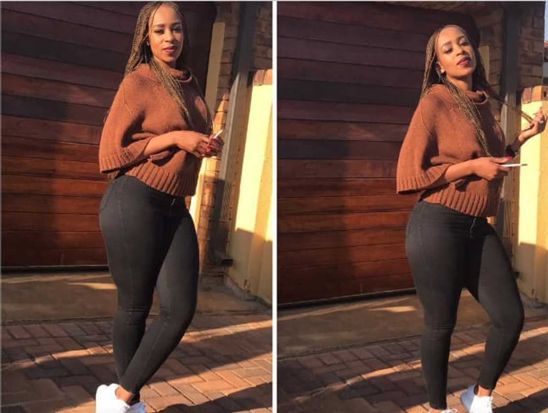 Pulane Lenkoe with clothes on Pulane Lenkoe with clothes on