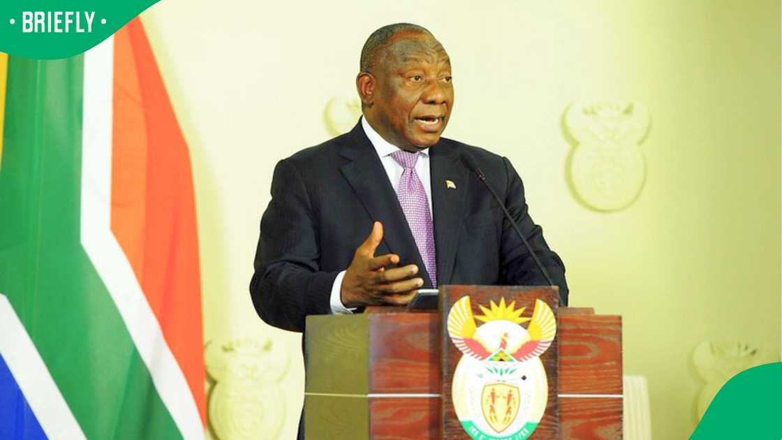 President Cyril Ramaphosa remained firm that South Africa would not be bullied President Cyril Ramaphosa remained firm that South Africa would not be bullied