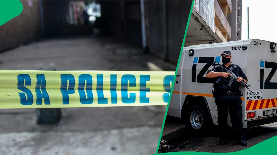 A cash-in-transit van and guard, similar to the ones attacked in a recent robbery. A cash-in-transit van and guard, similar to the ones attacked in a recent robbery.