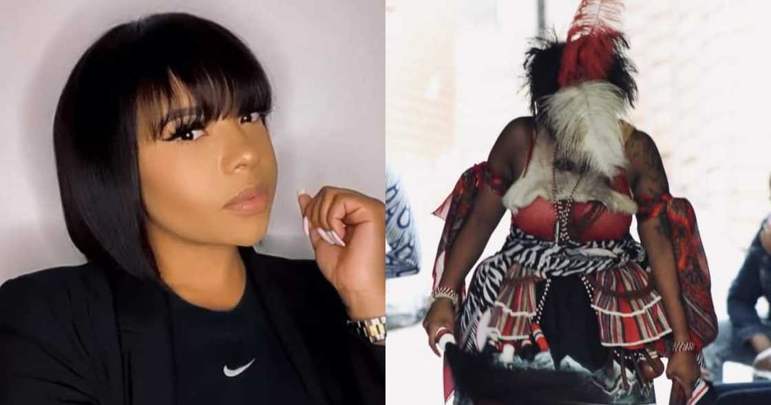 Beautiful Mzansi lady celebrates accepting calling to be a sangoma Beautiful Mzansi lady celebrates accepting calling to be a sangoma