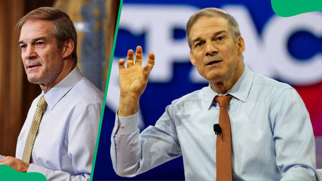 Representative Jim Jordan during the Conservative Political Action Conference (CPAC)