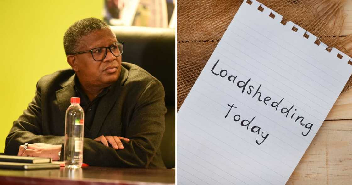 ANC Secretary General Fikile Mbalula speaks on loadshedding and Eskom