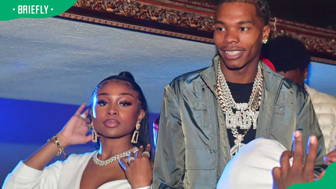 Jayda Cheaves and Lil Baby during the 2019 Jeezy+Lil Baby Birthday Celebration Jayda Cheaves and Lil Baby during the 2019 Jeezy+Lil Baby Birthday Celebration