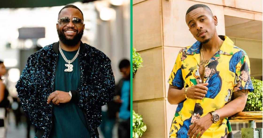 L-Tido hosted Cassper Nyovest in his very podcast interview on 'L-Tido Podcast'. L-Tido hosted Cassper Nyovest in his very podcast interview on 'L-Tido Podcast'.
