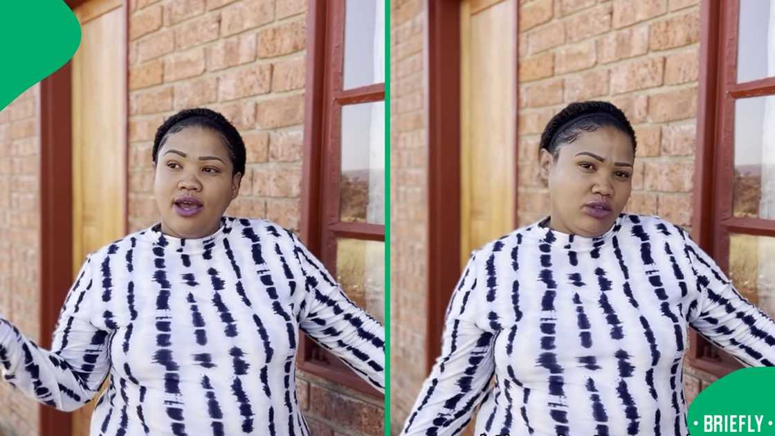 A woman went viral. A woman went viral.