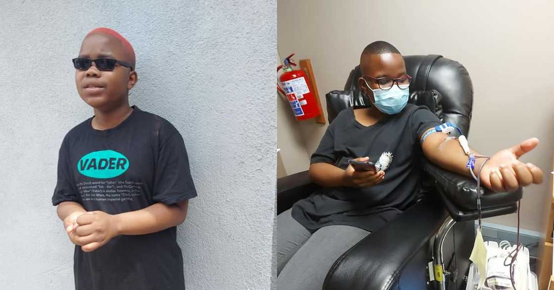 Boy surprises mom by asking if he could donate blood with her to save lives Boy surprises mom by asking if he could donate blood with her to save lives