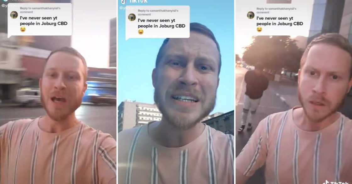 TikTok user @yungearn in Johannesburg CBD TikTok user @yungearn in Johannesburg CBD