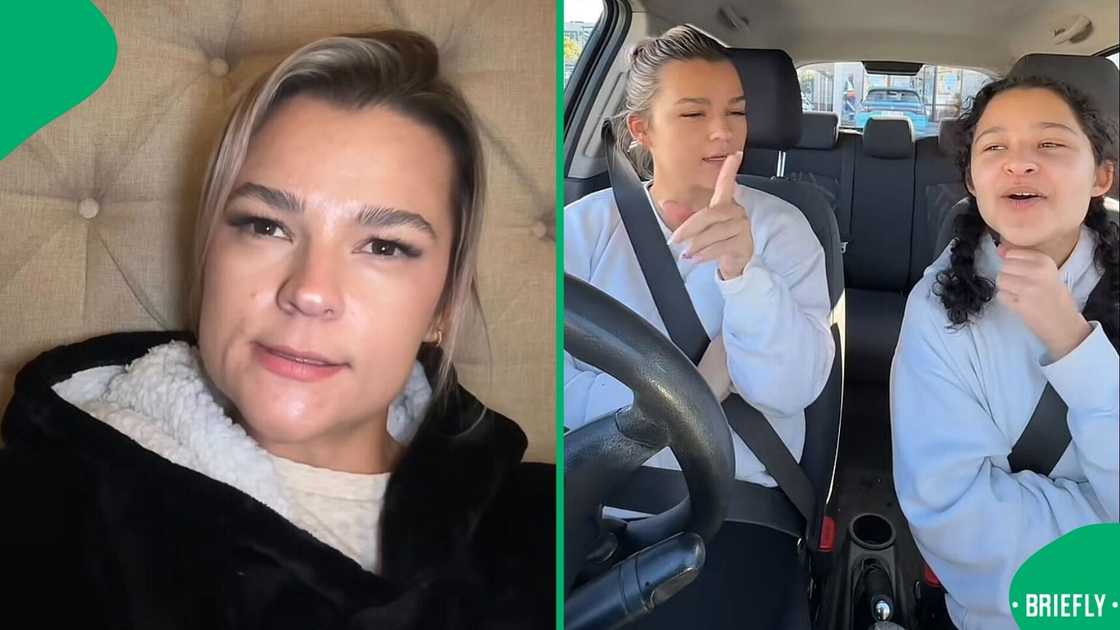 A woman and her daughter captured the online community’s attention with their Afrikaans chat. A woman and her daughter captured the online community’s attention with their Afrikaans chat.