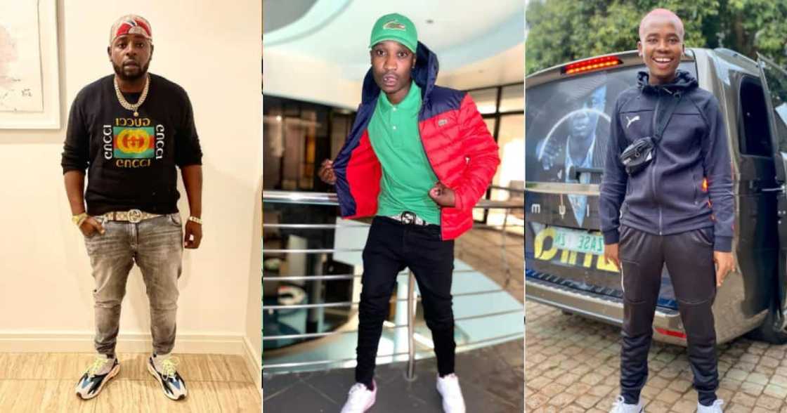 Mzansi's superstar DJ Maphorisa is blown away by the talents of Reece Madlisa and Zuma Mzansi's superstar DJ Maphorisa is blown away by the talents of Reece Madlisa and Zuma